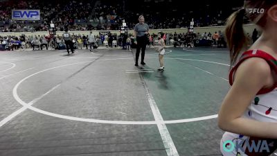 40 lbs Quarterfinal - Blakely Torix, Sperry Wrestling Club vs Bradley Francis, Skiatook Bulldog Wrestling