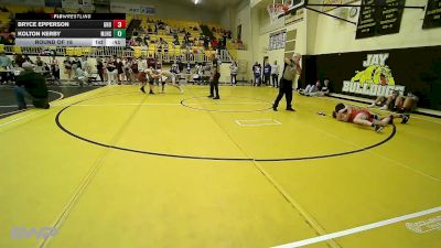 119 lbs Round Of 16 - Bryce Epperson, Grove vs Kolton Kerby, Miami Wardogs
