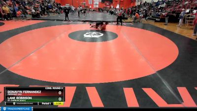 160 lbs Cons. Round 3 - Donavyn Fernandez, FREEPORT (HS) vs Lane Robinson, St. Charles (EAST)