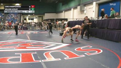 157 lbs Consi Of 32 #2 - Luke Stempkowski, NJ vs William Ackley, NY