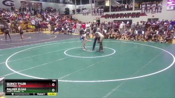 106 lbs Round 1 (16 Team) - Quincy Tyler, Bainbridge vs Palmer Elsas, Lovett School