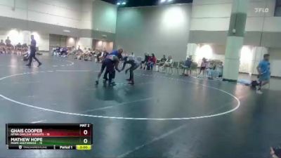 152 lbs Round 1 (6 Team) - Mathew Hope, Miami SouthRidge vs Ghais Cooper, NFWA Oakleaf Knights