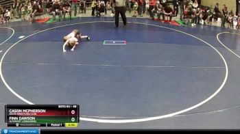 48 lbs Cons. Round 5 - Cason McPherson, Delta Wrestling Club vs Finn Dawson, Altamont Longhorns