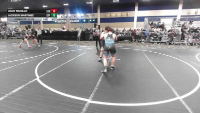 190 lbs Consi Of 32 #2 - Julio Trujillo, Legends Of Gold LV vs Jackson Martinez, CFP Wrestling