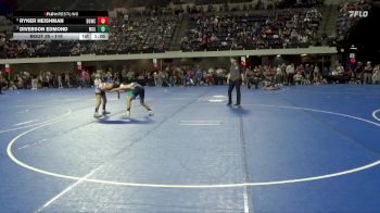 110 lbs Quarterfinal - Diverson Edmond, Mollitium vs Ryker Heishman, Big Game Wrestling Club