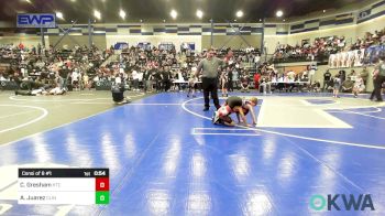 45 lbs Consi Of 8 #1 - Colt Gresham, Hinton Takedown Club vs Avelino Juarez, Clinton Youth Wrestling