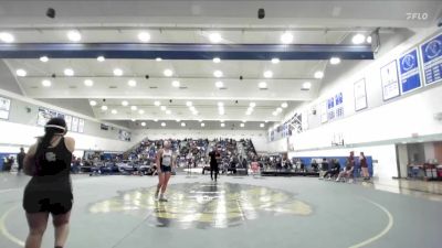 160 lbs Quarterfinal - Alexandra Lopez, Menlo College vs Perla Camacho Meza, San Joaquin Delta College