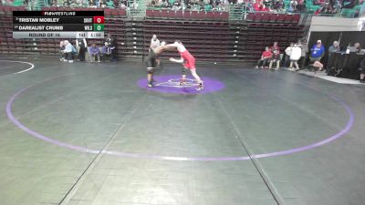 150 lbs Round Of 16 - Tristan Mobley, South Pointe vs Darealist Crumb, Wilson