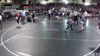 75 lbs Champ. Round 1 - Kelvin Johnson, Sherman Challengers vs Hendryx Engstrom, Lakeview