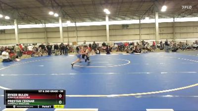 58 lbs Quarterfinal - Prestan Cegnar, Homedale Wrestling vs Ryker Bulen, Kuna Klub Wrestling