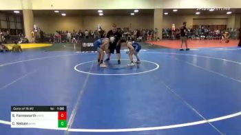 120 lbs Consolation - Stone Farnsworth, Mayo Quanchi Wrestling Club vs Connor Nelson, Maine Trappers