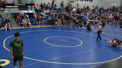 110 lbs 3rd Place Match - Roman Zarbo, Wilson vs Seth Thompson, Starpoint