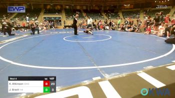 60 lbs Final - Karson Atkinson, Edmond North Huskies vs Jayden Brant, The Leftovers