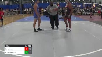 170 lbs Semifinal - Sedrick Hay, Team Gotcha vs Hunter Luyando, Young Guns Green