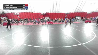 77 lbs Semifinal - Landon Skog, Sarbacker Wrestling Academy vs Camron Batemon, Brown Deer Jr Falcons