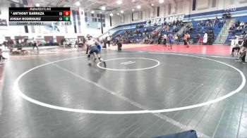 120 lbs Champ. Round 1 - Anthony Barraza, Central Union vs Josiah Rodriguez, Coastal Academy