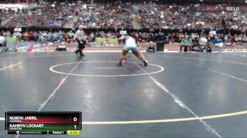 145 lbs Cons. Round 3 - Kamryn Lockart, Lewiston vs Nuriya Jabril, Caldwell