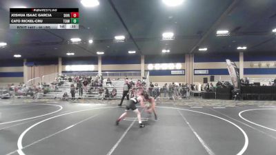 95 lbs Consi Of 16 #2 - Joshua Isaac Garcia, Savage House WC vs Cato Rickel-Cru, Team Aggression