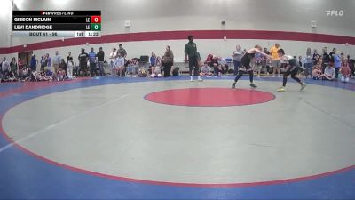 96 lbs Round 3 - Levi Dandridge, Summerville Take Down vs Gibson Mclain, Summerville Take Down