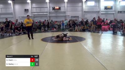 80 lbs Round 1 - Ghassan Kash, Rogue W.C. (OH) vs Gunnar Bailey, WV Wild 2