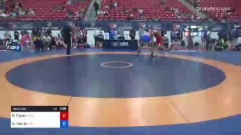 88 lbs Semifinal - Patrick Flynn, West Virginia Regional Training Center vs Gerald Harris, Hurricane Wrestling Academy