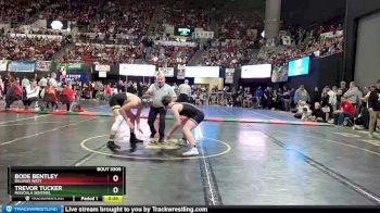 AA - 170 lbs Cons. Round 3 - Trevor Tucker, Missoula Sentinel vs Bode Bentley, Billings West