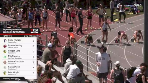 Women's 100m Open , Semi-Finals 5