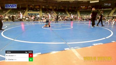 101 lbs Final - Mason Brown, Darkhorse vs Cody Clarke, Roundtree Wrestling Academy