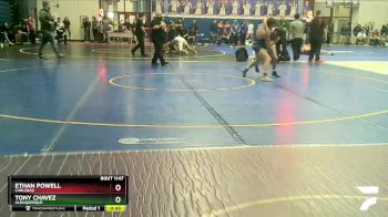 139 lbs Cons. Round 3 - Ethan Powell, Carlsbad vs Tony Chavez, Albuquerque