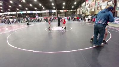100 lbs Quarterfinal - Maximus Clark, Coyote Wrestling Club vs Phinehas Nadig, Black Hills Wrestling Academy