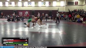 182 lbs Cons. Round 2 - Ledger Nehls, Osage vs Jack Laughlin, Carlisle