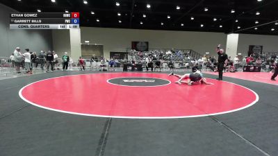 132 lbs Cons. Quarters - Ethan Gomez, Big Game Wrestling Club vs Garrett Bills, Powerhouse Wrestling Club