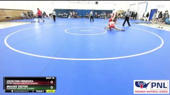 120 lbs Round 3 - Brooke Deeter, Sanderson Wrestling Academy vs Jocelynn Mendoza, Daniel Cormier Wrestling Academy