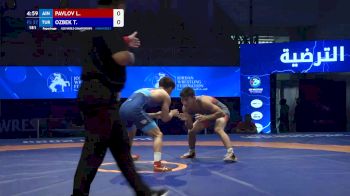 57 kg Repechage #3 - Lev Pavlov, Individual Neutral Athletes vs Tolga Ozbek, Turkiye