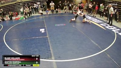 78 lbs Cons. Round 6 - Blake Williams, Sanderson Wrestling Academy vs Easton Radmall, Timpanogos Wrestling