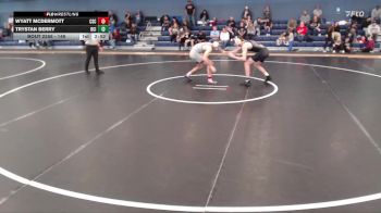149 lbs Cons. Round 5 - Trystan Berry, Briar Cliff (Iowa) vs Wyatt McDermott, Chadron State
