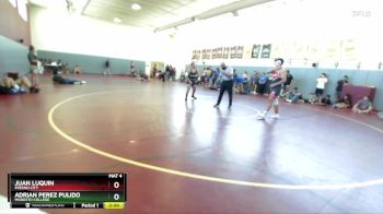 184 lbs Quarterfinal - Juan Luquin, Fresno City vs Adrian Perez Pulido, Modesto College