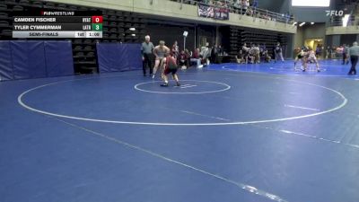 158 lbs Semifinal - Camden Fischer, Hyattsville vs Tyler Cymmerman, Latrobe
