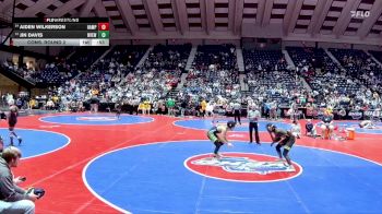 4A-138 lbs Cons. Round 2 - Aiden Wilkerson, Hampton vs Jin Davis, Northview