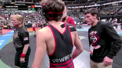 113-3A Quarterfinal - Cruz Trujillo, Pueblo Centennial vs Damyon Funk, Gunnison