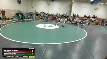 144A Cons. Round 2 - Michael Bernal, Worland vs Cohen Wentz, Cody