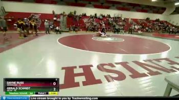 182 lbs Quarterfinals (8 Team) - Dayne Russ, Wenatchee vs Gerald Schmidt, Selah