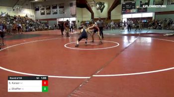 138 lbs Round Of 64 - Shane Kaiser, Nc vs Jordan Shaffer, Va