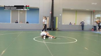165 lbs Cons. Round 2 - Quinn Brown, Western Colorado University vs Trevor Vasquez, Cloud County Community College