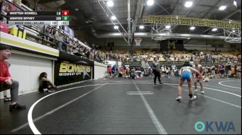 60 lbs Semifinal - Whitten Rowell, Elgin Wrestling vs Ashton Spivey, Lions Wrestling Academy
