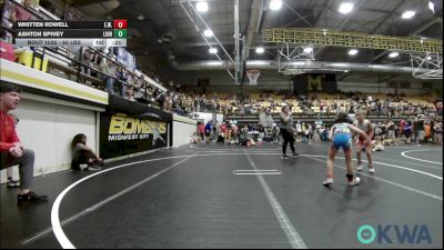 60 lbs Semifinal - Whitten Rowell, Elgin Wrestling vs Ashton Spivey, Lions Wrestling Academy