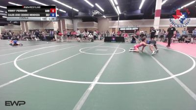 126 lbs Final - Vinny Ferrari, Cardinal Wrestling Club vs Caleb Jose Cedeno Mendoza, Silverback Wrestling Fort Worth