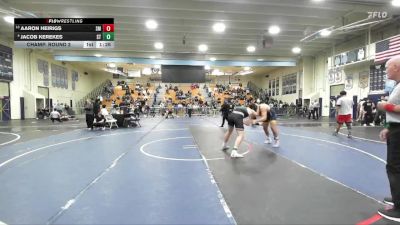 215 lbs Champ. Round 2 - Aaron Heirigs, Santa Monica vs Jacob Kerekes, South Torrance