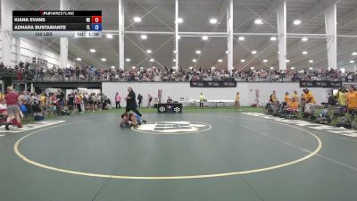 120 lbs Kiana Evans, Nebraska vs Adhara Bustamante, Florida