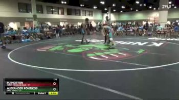 170 lbs Round 1 (16 Team) - Alexander Pontikos, Ohio Devils vs MJ Morton, Perry Meridian Blue